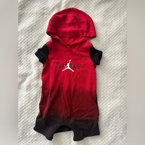 Jordan hooded romper